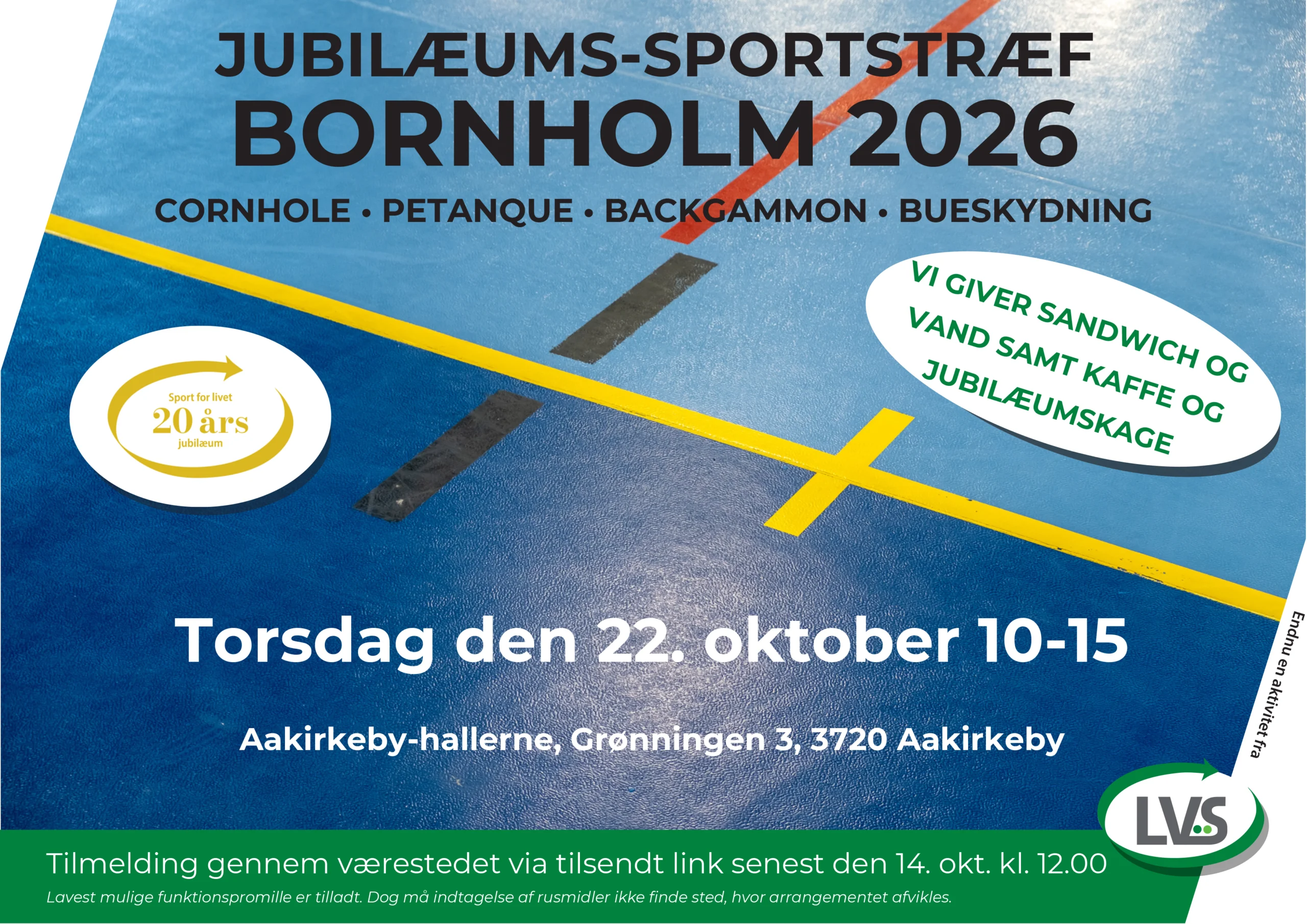 Sportstræf Bornholm 22. oktober 2026